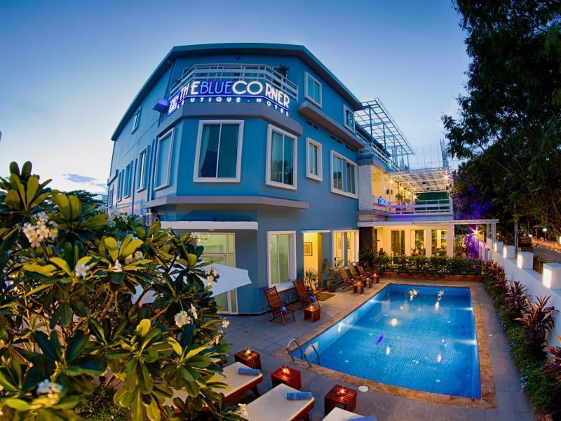 The Blue Corner Boutique Hotel Phnom Pen Exterior foto